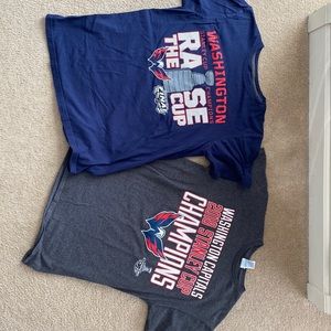 Washington Capitals 2018 Stanley Cup champion T-shirts